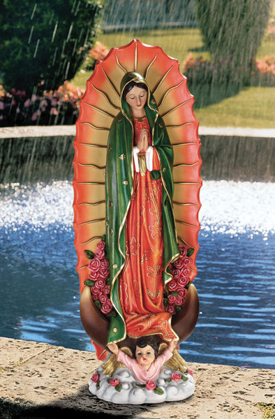 The Virgin of Guadalupe Religious Statues Mother Mary Spain Art